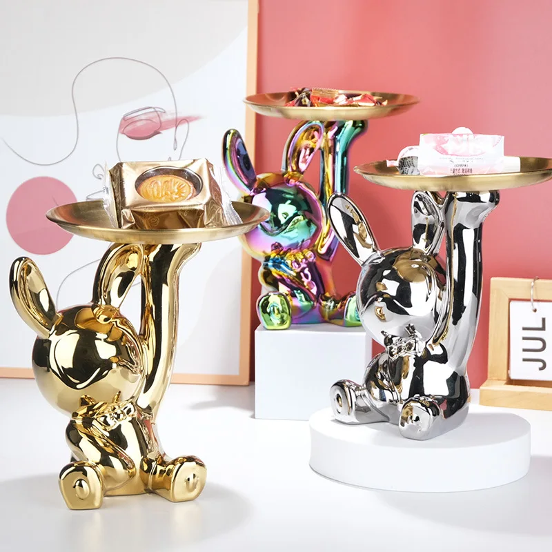 Creative Space Rabbit Key Storage Tray Home Decorative Ornaments Entrance Hall New House Decoration Ceramic Material Hand-rai...
Creative Space Rabbit Key Storage Tray Home Decorative Ornaments Entrance Hall New House Decoration Ceramic Material Hand-rai...