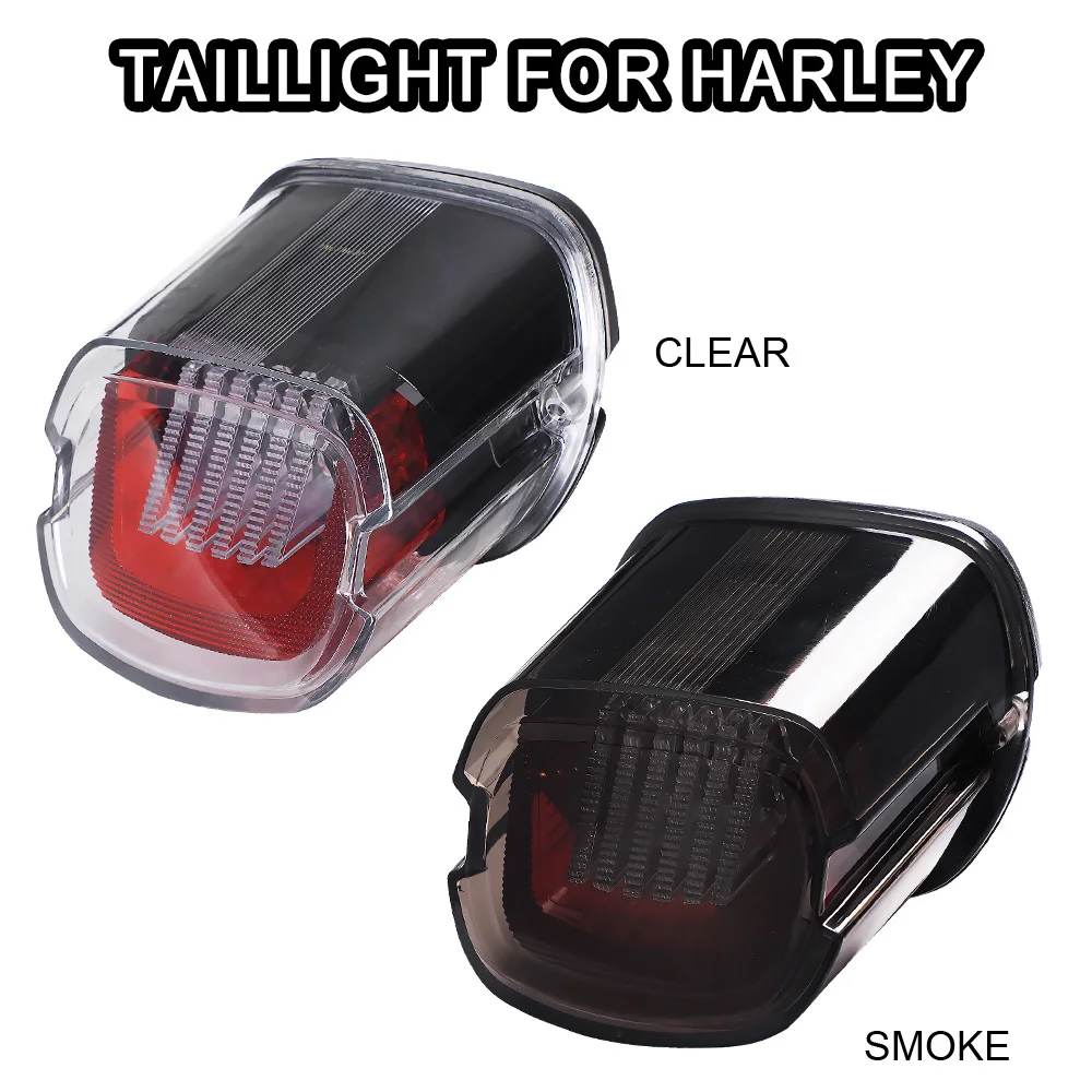 Motorcycle Smoked LED Taillight Brake Tail Light Amber Signal Light for Harley Davidson Sportster XL1200C/Softail/Touring/Dyna
Motorcycle Smoked LED Taillight Brake Tail Light Amber Signal Light for Harley Davidson Sportster XL1200C/Softail/Touring/Dyna