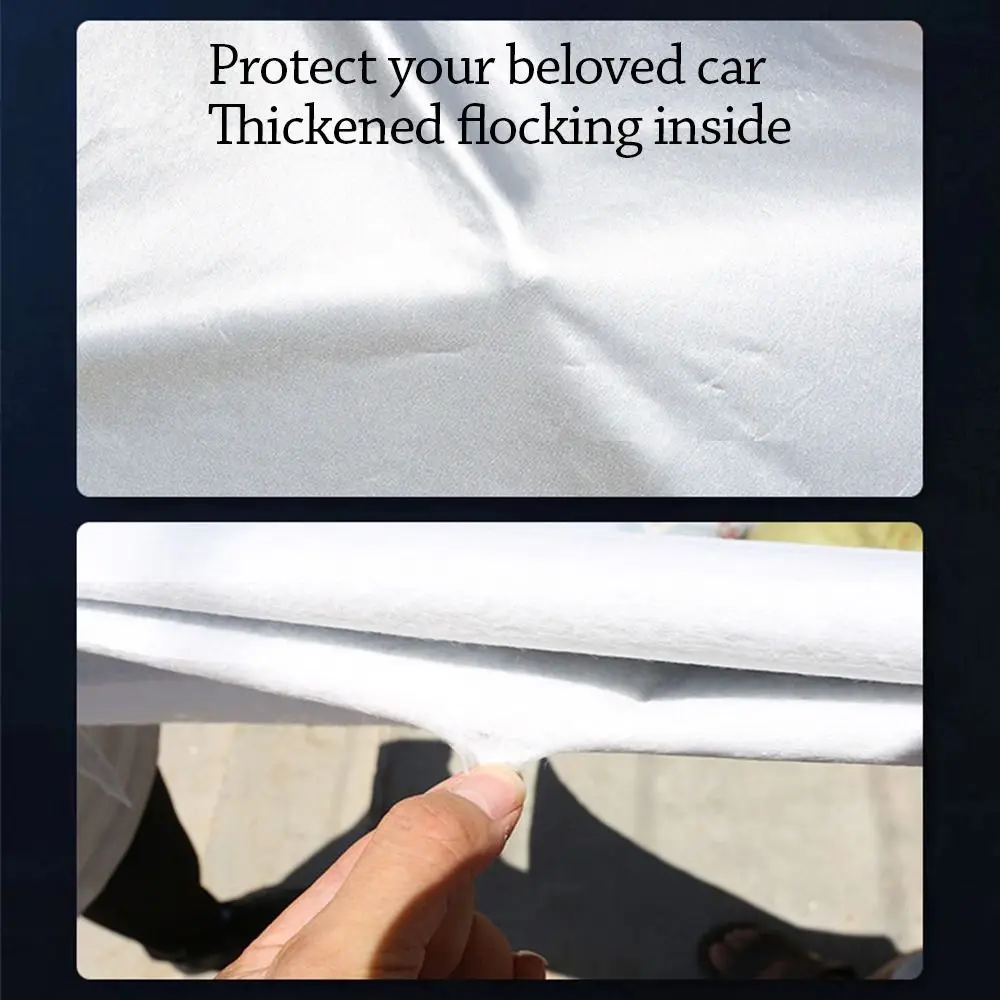 Sunproof Motorcycle Cover Rainproof Waterproof Motorcycle Rainproof Cover Reflective Strip Design Thick Motorcycle Sun Visor
Sunproof Motorcycle Cover Rainproof Waterproof Motorcycle Rainproof Cover Reflective Strip Design Thick Motorcycle Sun Visor