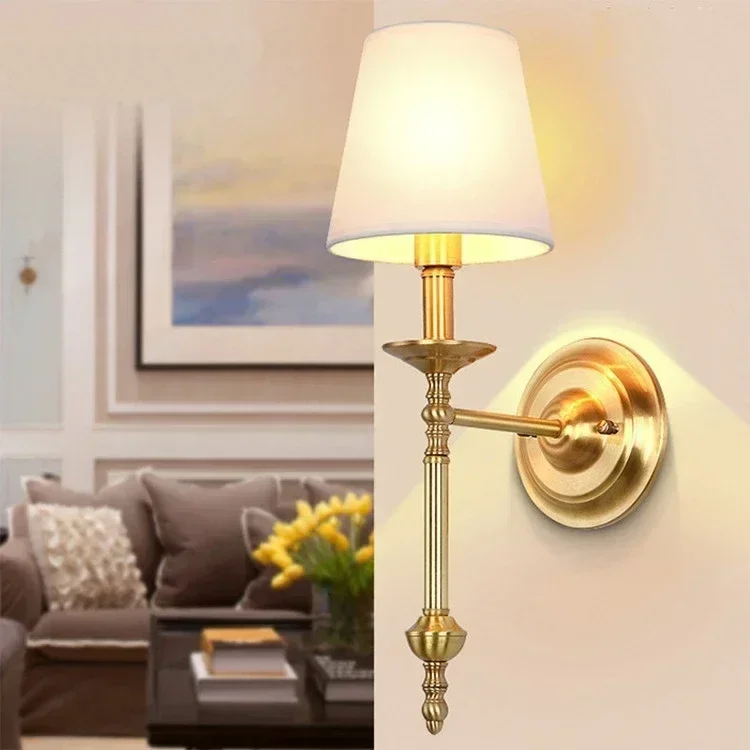 Nordic Copper Vintage Wall Lamps American Wall Lights for Home Living Room Home Lighting LED Wall Sconce Indoor Decor Luminaire
Nordic Copper Vintage Wall Lamps American Wall Lights for Home Living Room Home Lighting LED Wall Sconce Indoor Decor Luminaire