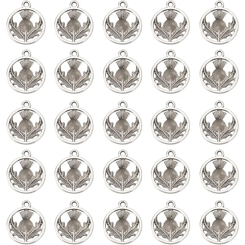 120 шт. подвески из Шотландии, подвески в виде расторопши, подвеска в тибетском стиле из сплава, шотландский Шарм, плоский круглый с подвеской в виде цветка
120 шт. подвески из Шотландии, подвески в виде расторопши, подвеска в тибетском стиле из сплава, шотландский Шарм, плоский круглый с подвеской в виде цветка