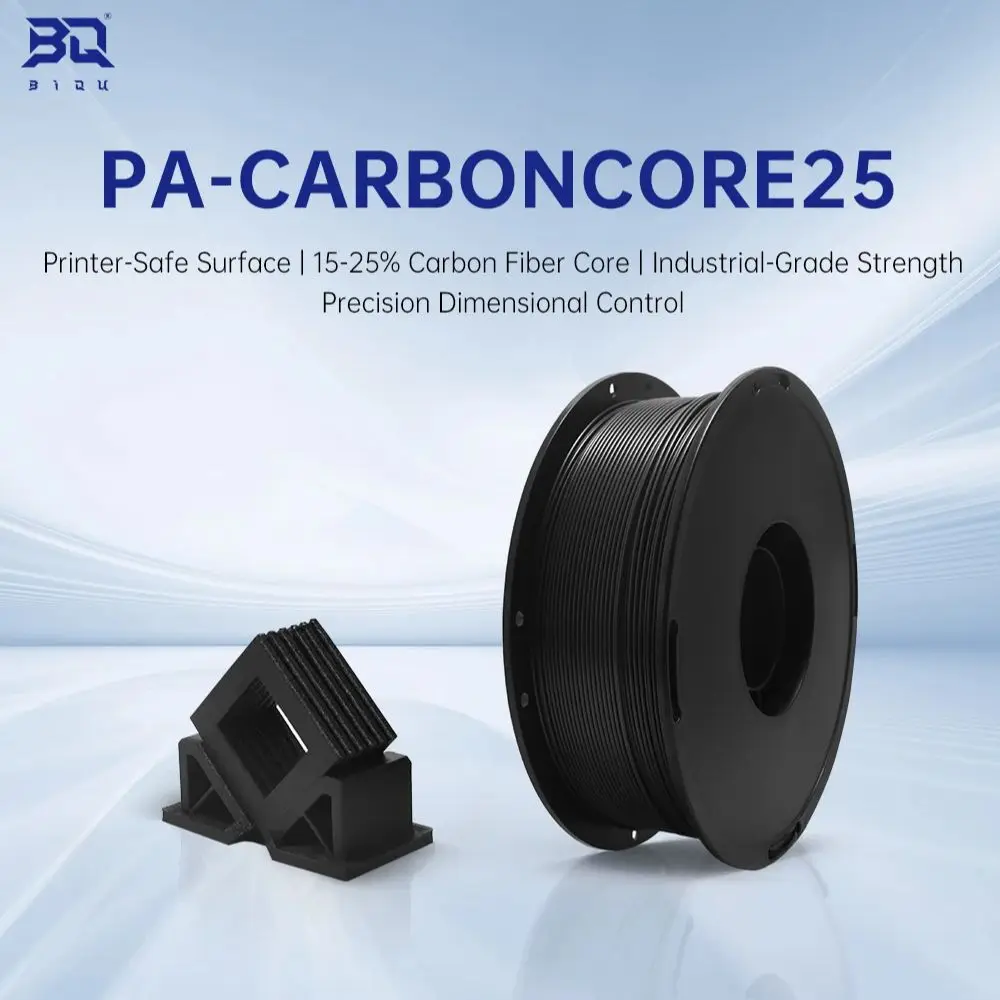 Нить BIQU CarbonCore25 PLA 1,75 мм, износостойкая и термостойкая нить для 3D-принтера, нить из углеродного волокна, 1 кг
Нить BIQU CarbonCore25 PLA 1,75 мм, износостойкая и термостойкая нить для 3D-принтера, нить из углеродного волокна, 1 кг