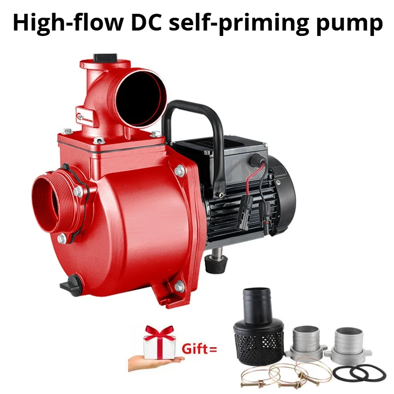 Solar-powered Brushless Self-suction Pump 2 Inches 3 Inches 72V 110V High Lift Large Flow Rate DC Self-suction Pump
Solar-powered Brushless Self-suction Pump 2 Inches 3 Inches 72V 110V High Lift Large Flow Rate DC Self-suction Pump