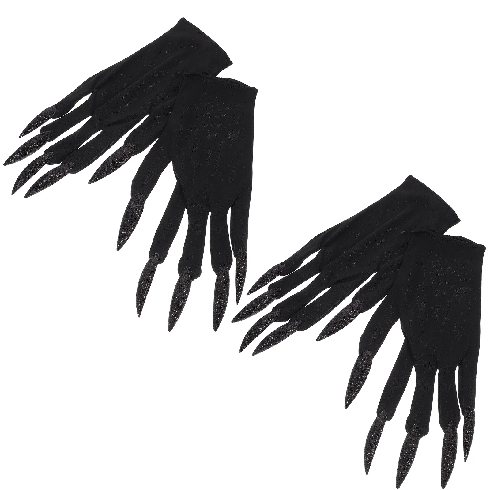 2Pairs Halloween Fingernails Gloves Long Nail Elastic Costume Prop Scary Party Cosplay Gloves Halloween Costume Prop
2Pairs Halloween Fingernails Gloves Long Nail Elastic Costume Prop Scary Party Cosplay Gloves Halloween Costume Prop