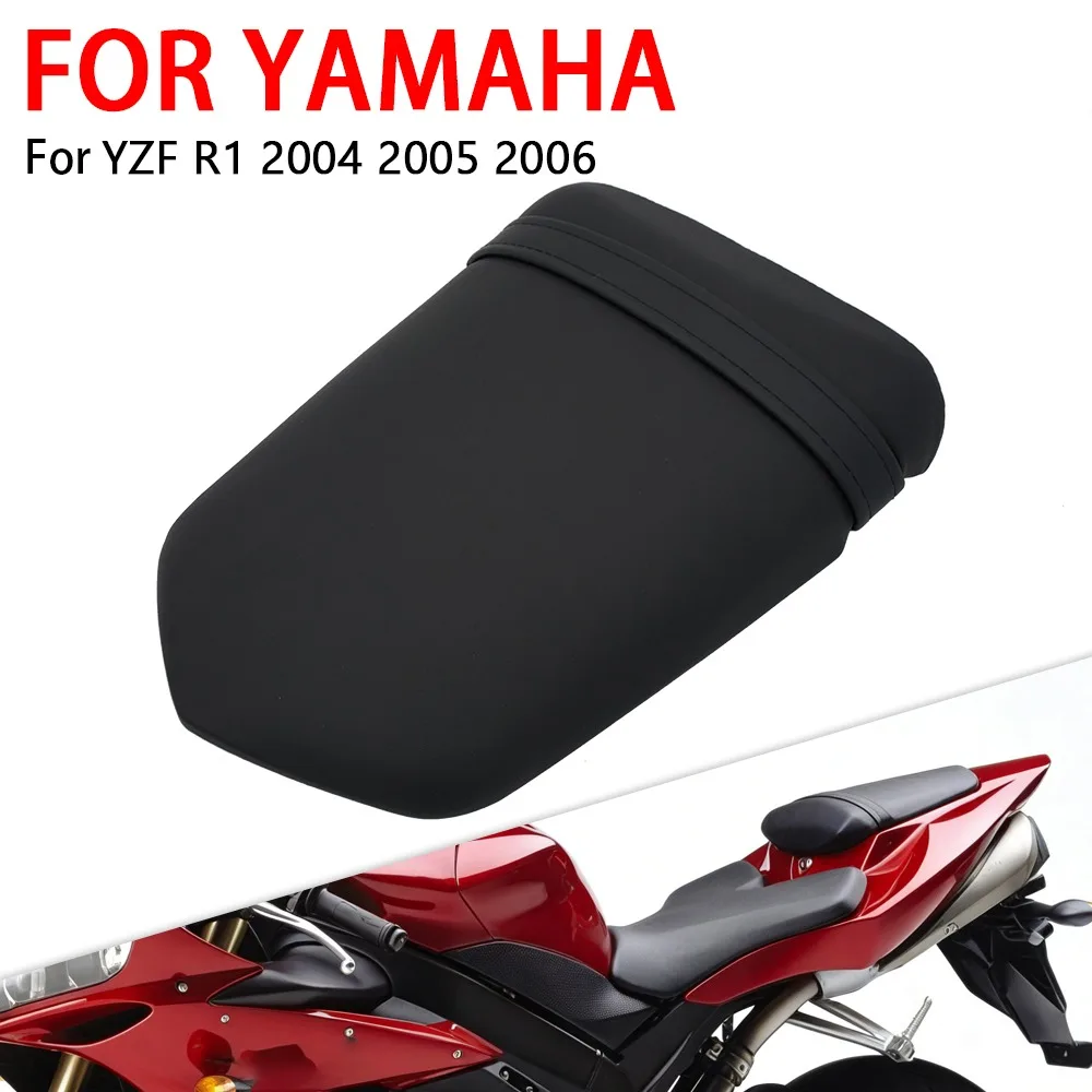 Motorcycle Accessories Black Rear Pillion Passenger Seat Cushion Fit For Yamaha YZF R1 YZFR1 YZF-R1 2004 2005 2006
Motorcycle Accessories Black Rear Pillion Passenger Seat Cushion Fit For Yamaha YZF R1 YZFR1 YZF-R1 2004 2005 2006