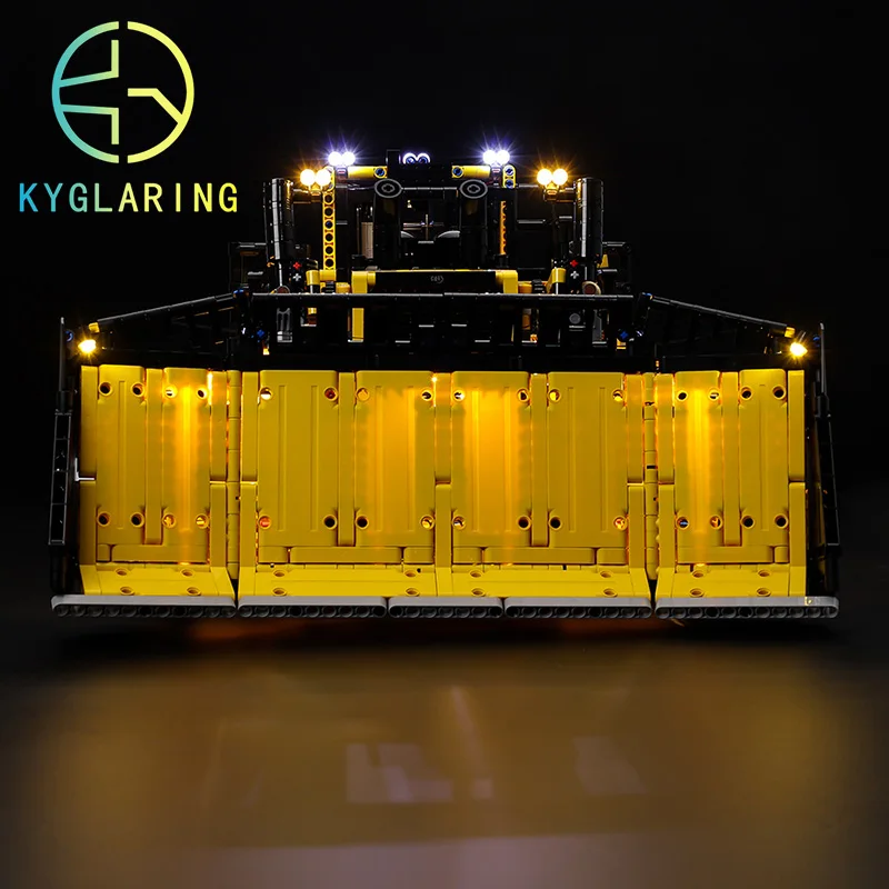 Комплект светодиодных фонарей Kyglaring для модели блока бульдозера Cat D11 с управлением через приложение 42131 (строительные блоки в комплект не входят)
Комплект светодиодных фонарей Kyglaring для модели блока бульдозера Cat D11 с управлением через приложение 42131 (строительные блоки в комплект не входят)