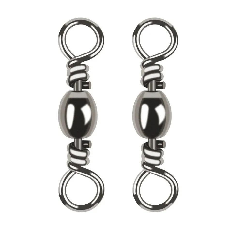 100pcs Solid Ring Fishing Snap Connector 360 degree rotation Swivel ring fishing Rolling Swivel Stainless Steel Heavy Duty Ball
100pcs Solid Ring Fishing Snap Connector 360 degree rotation Swivel ring fishing Rolling Swivel Stainless Steel Heavy Duty Ball