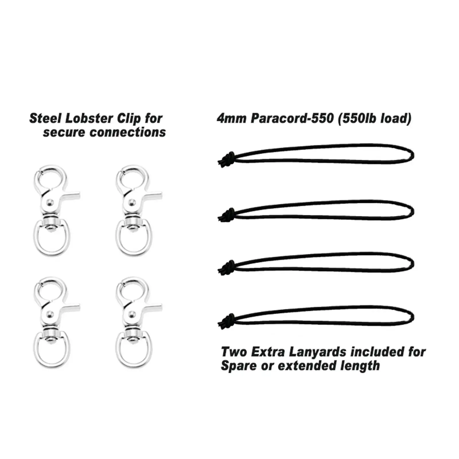 4Pcs Heavy Duty Snowboard Leash Cord Beginners Sailing Outdoor Elastic Ski
4Pcs Heavy Duty Snowboard Leash Cord Beginners Sailing Outdoor Elastic Ski