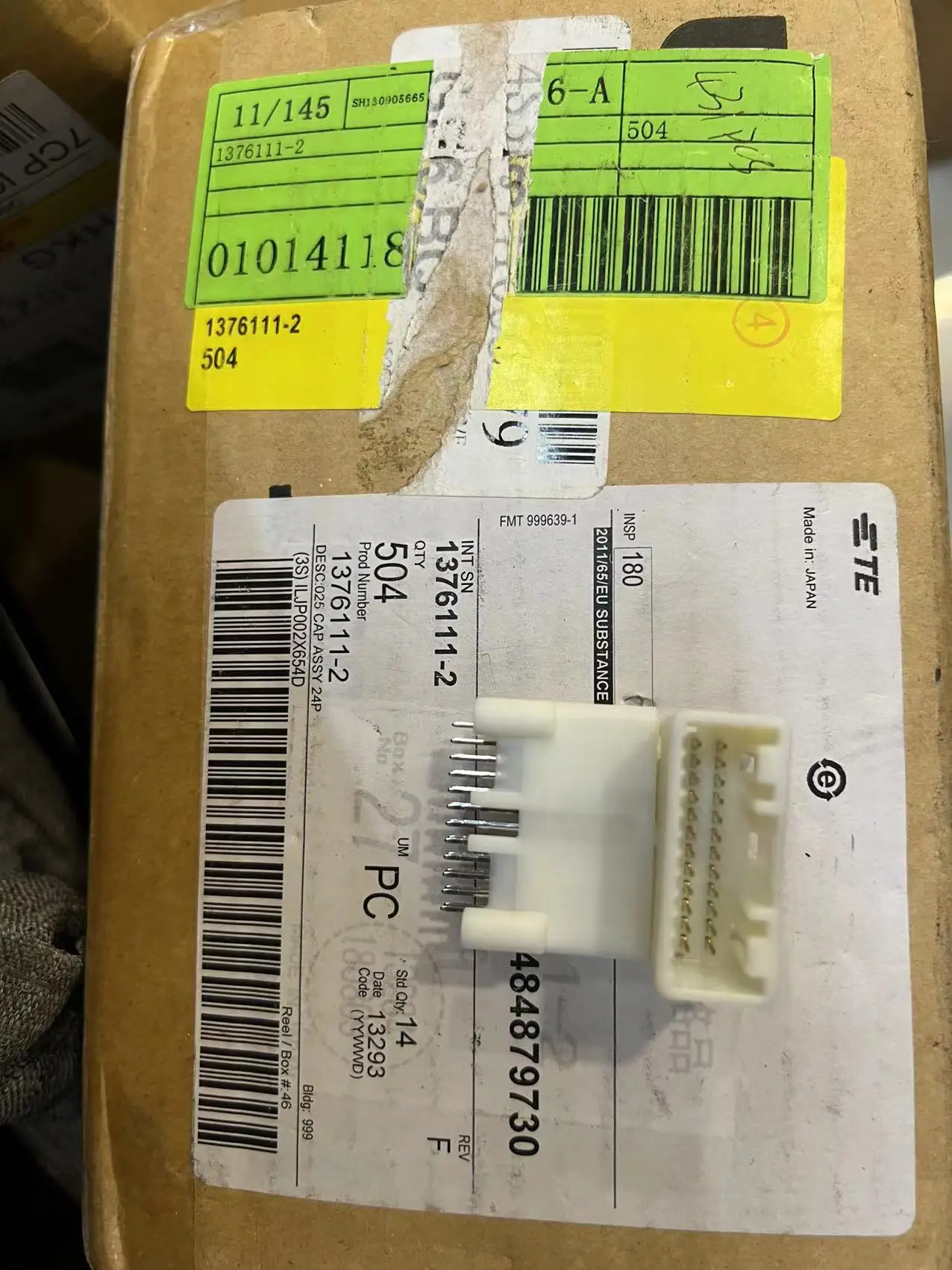 5pcs/1lot 24pin 1376111-2 auto car plastic electric housing plug wiring cable pcb pin connector 1376111-2
5pcs/1lot 24pin 1376111-2 auto car plastic electric housing plug wiring cable pcb pin connector 1376111-2