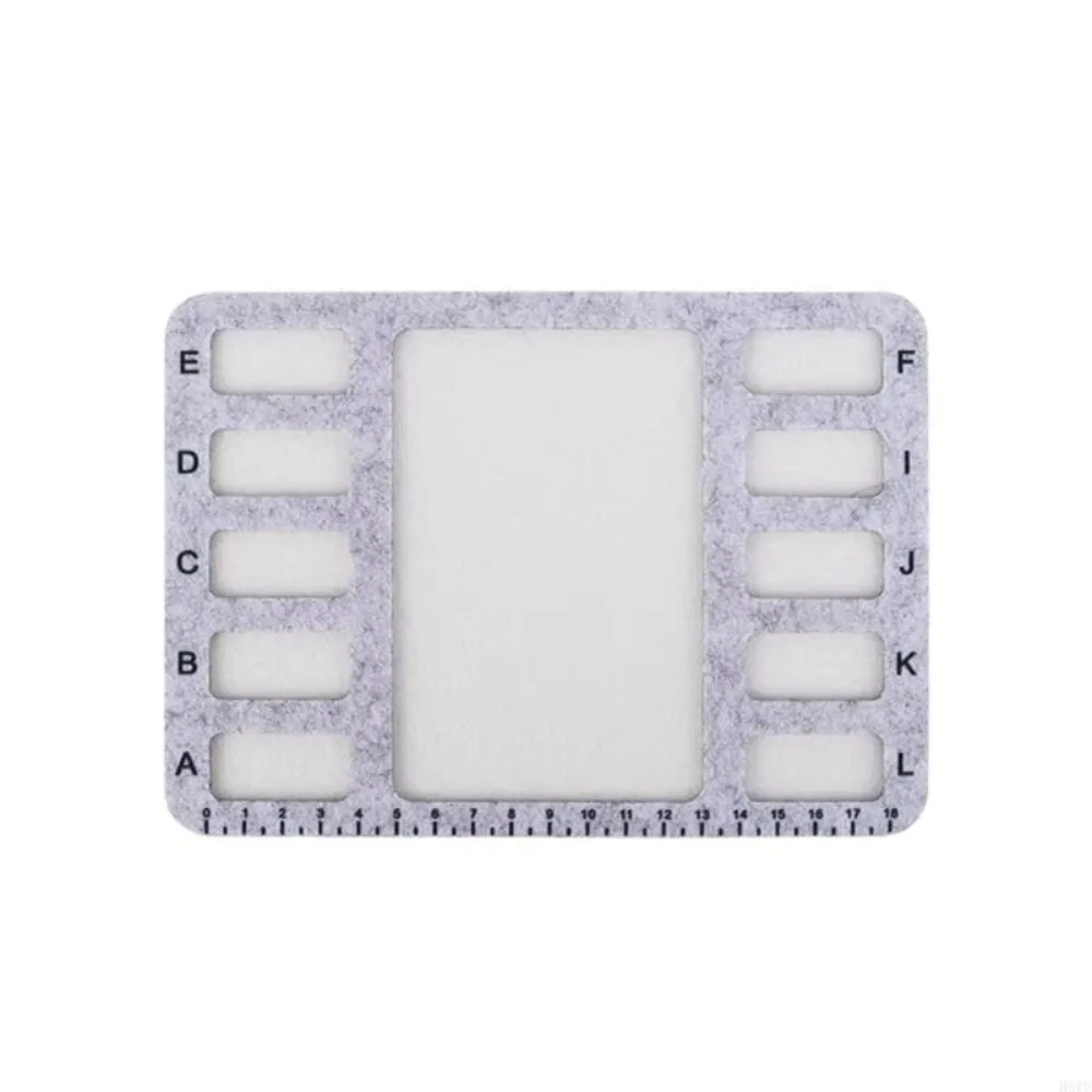 Felt Felt Beading Tray Felt Surfaces Alphabetic Scale Beadwork Design Tray Measurement Markings Nonslip Bead Pad
Felt Felt Beading Tray Felt Surfaces Alphabetic Scale Beadwork Design Tray Measurement Markings Nonslip Bead Pad