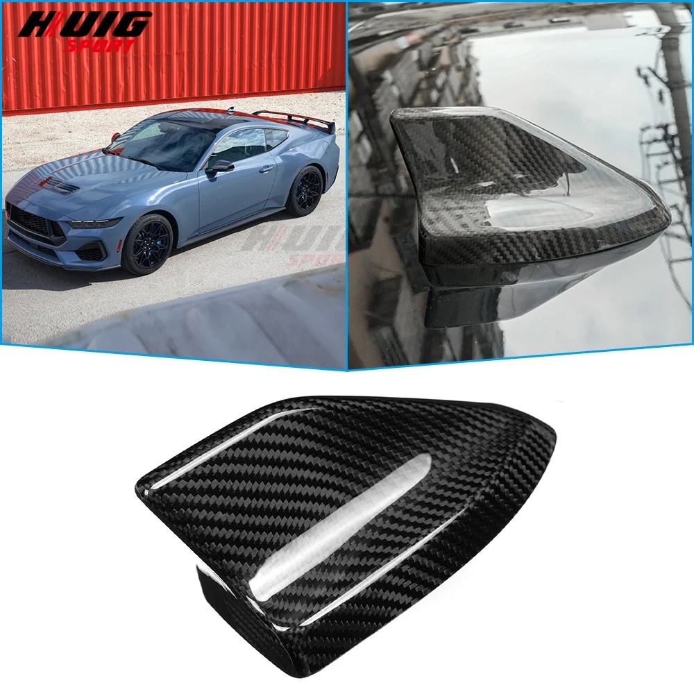 Real Dry Carbon Fiber Car Roof Decoration Shark Fin Antenna Cover For Ford Mustang S650 GT Dark Horse 2024+ Accessories
Real Dry Carbon Fiber Car Roof Decoration Shark Fin Antenna Cover For Ford Mustang S650 GT Dark Horse 2024+ Accessories