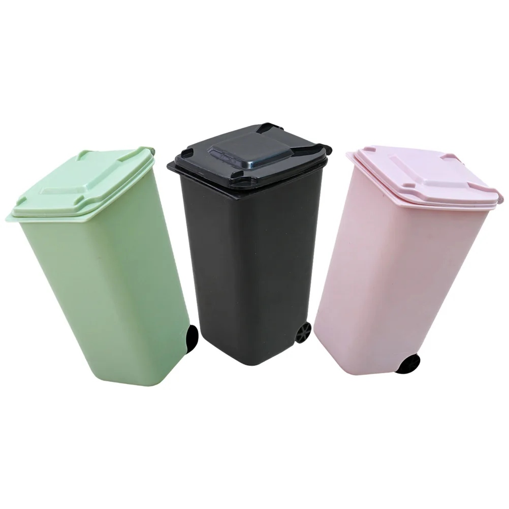 3 Pcs Trash Can Lid Desktop Waste Trash Can With Lid Bucket PP Covered Garbage Bin for Kitchen Bedroom Bathroom
3 Pcs Trash Can Lid Desktop Waste Trash Can With Lid Bucket PP Covered Garbage Bin for Kitchen Bedroom Bathroom