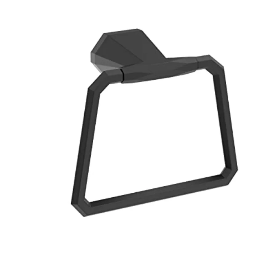 BH36042 St. Vincent 5-9/16" Wall Mounted Towel Ring - Matte Black
BH36042 St. Vincent 5-9/16" Wall Mounted Towel Ring - Matte Black