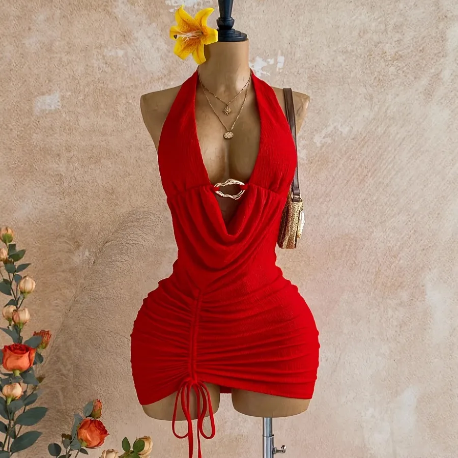 【New style】2026 summer hit on new backless sexy hot girl tank dress design slim slimming bag hip jumpsuit
【New style】2026 summer hit on new backless sexy hot girl tank dress design slim slimming bag hip jumpsuit