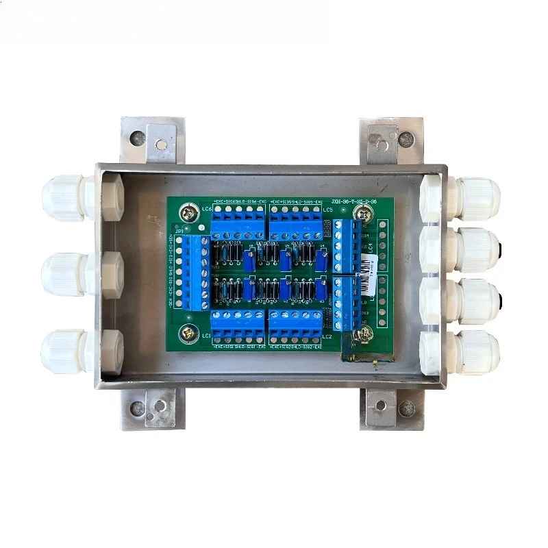 6-way H-Type Analog Stainless Steel Waterproof Junction Box, Electric Load Cell Junction Box With Surge Protection
6-way H-Type Analog Stainless Steel Waterproof Junction Box, Electric Load Cell Junction Box With Surge Protection