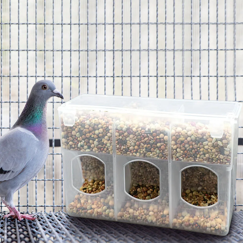 2Pcs Bird Cage Food Box Washable Plastic Feeder Bowl for Parrots Doves Quails Hanging Bird Feeding Cup Long-Lasting Reusable Pet
2Pcs Bird Cage Food Box Washable Plastic Feeder Bowl for Parrots Doves Quails Hanging Bird Feeding Cup Long-Lasting Reusable Pet