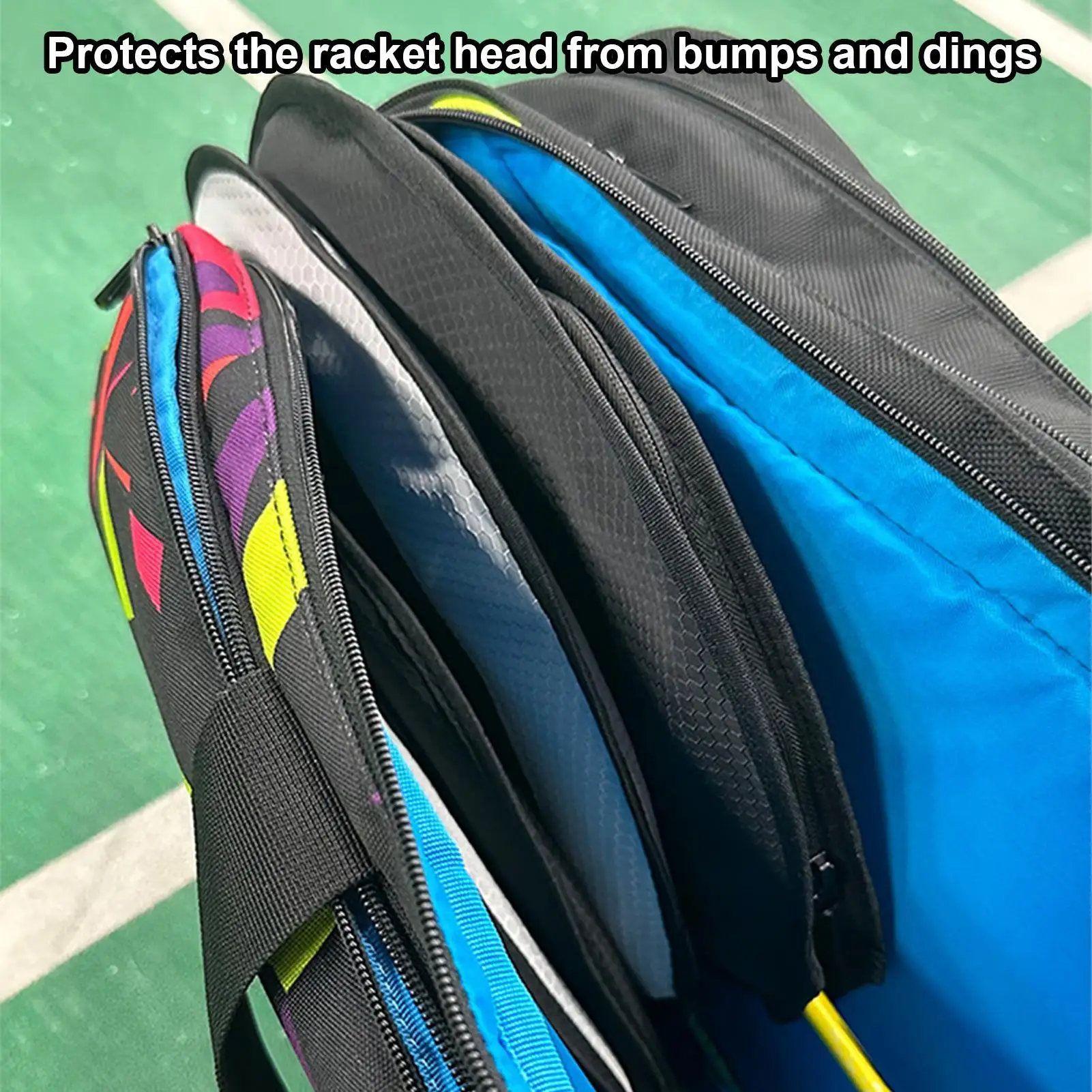 Badminton Racket Swing Training Cover Badminton Racket Resistance Cover Power Resistance Sleeve Badminton Racket Head Cover