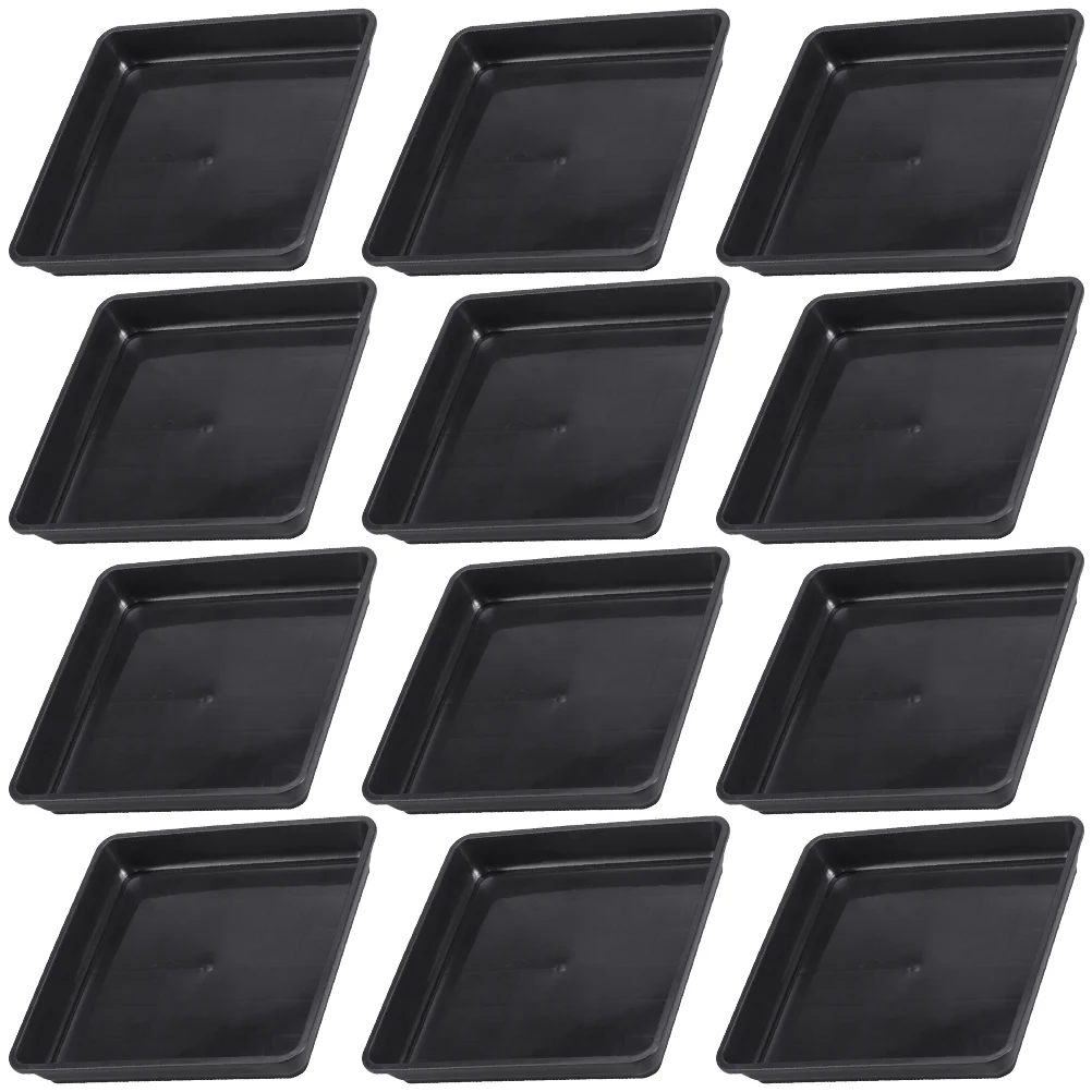 15 Pcs Plant Pots Indoor Saucers for Plants Trays Indoors No Holes Planter Potted Plastic Black
15 Pcs Plant Pots Indoor Saucers for Plants Trays Indoors No Holes Planter Potted Plastic Black