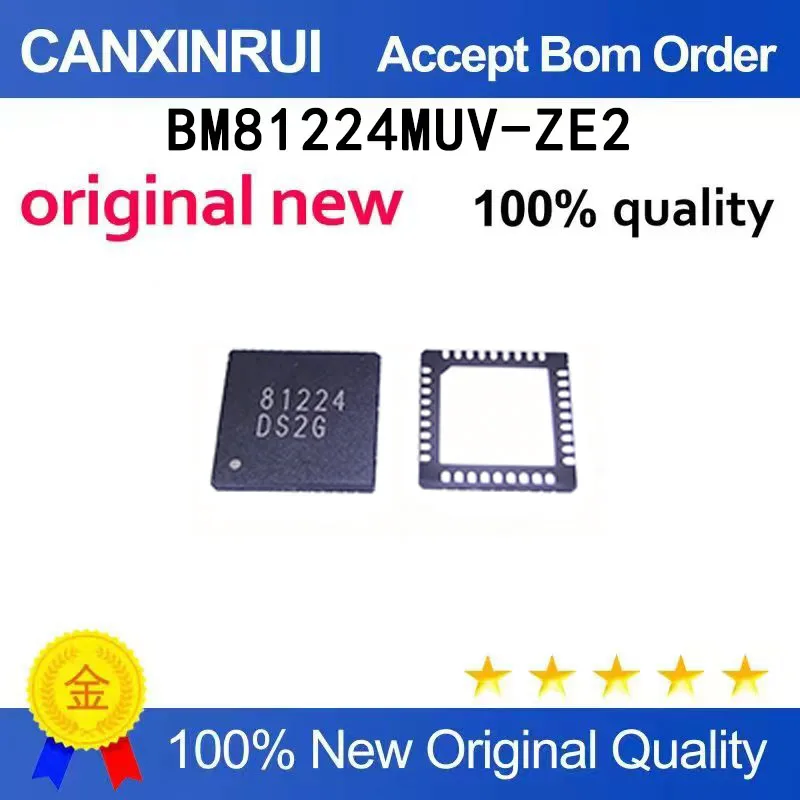 (5pcs-100pcs)New stock BM81224MUV-ZE2 BM81224 81224 QFN Full
(5pcs-100pcs)New stock BM81224MUV-ZE2 BM81224 81224 QFN Full