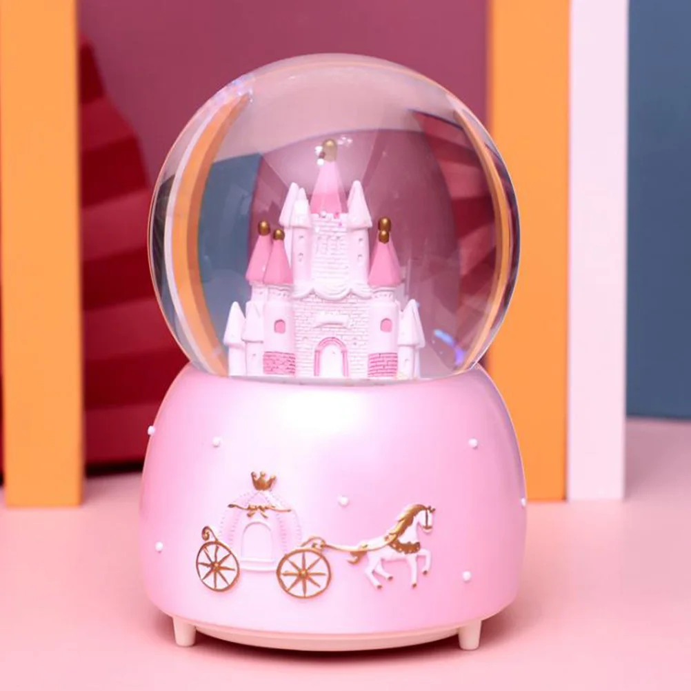 1pc Music Snow Globe Crystal Ball Clear Transparent Fine Workmanship Decorative Home Living Room Bedroom Fairy Tale Ambience
1pc Music Snow Globe Crystal Ball Clear Transparent Fine Workmanship Decorative Home Living Room Bedroom Fairy Tale Ambience