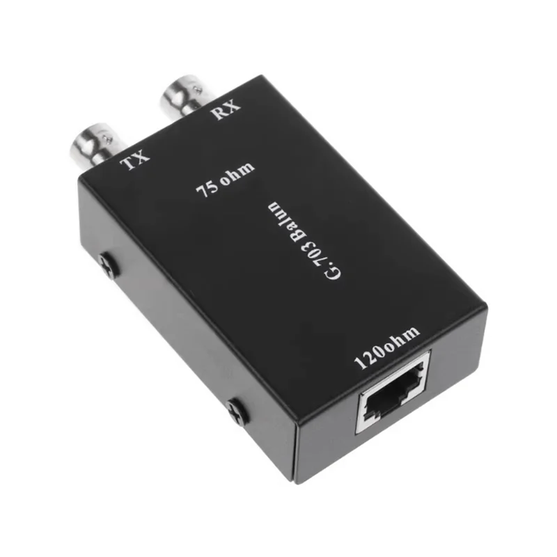 -A42U 2.048Mbps G703 Coaxial BNC To RJ45 Transmitter E1 Converter Balance To Unbalance 75 Ohm To 120 Ohm Impedance
-A42U 2.048Mbps G703 Coaxial BNC To RJ45 Transmitter E1 Converter Balance To Unbalance 75 Ohm To 120 Ohm Impedance
