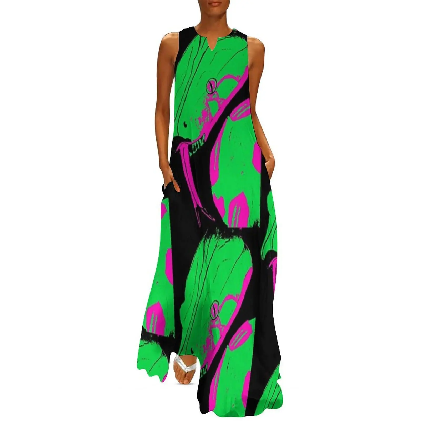 Emerald Tree Boa Black Long Dress elegant dresses for women Woman's evening dress women's summer dresses 2025
Emerald Tree Boa Black Long Dress elegant dresses for women Woman's evening dress women's summer dresses 2025