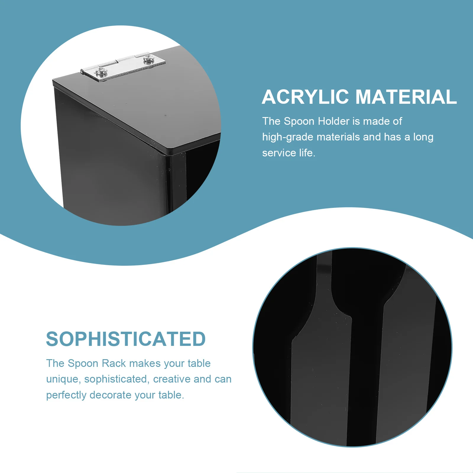 Acrylic Spoon Holder 3 Grids Cutlery Dispenser for Kitchen Tableware Storage Ladle Rest Stand Home Restaurant Use
Acrylic Spoon Holder 3 Grids Cutlery Dispenser for Kitchen Tableware Storage Ladle Rest Stand Home Restaurant Use