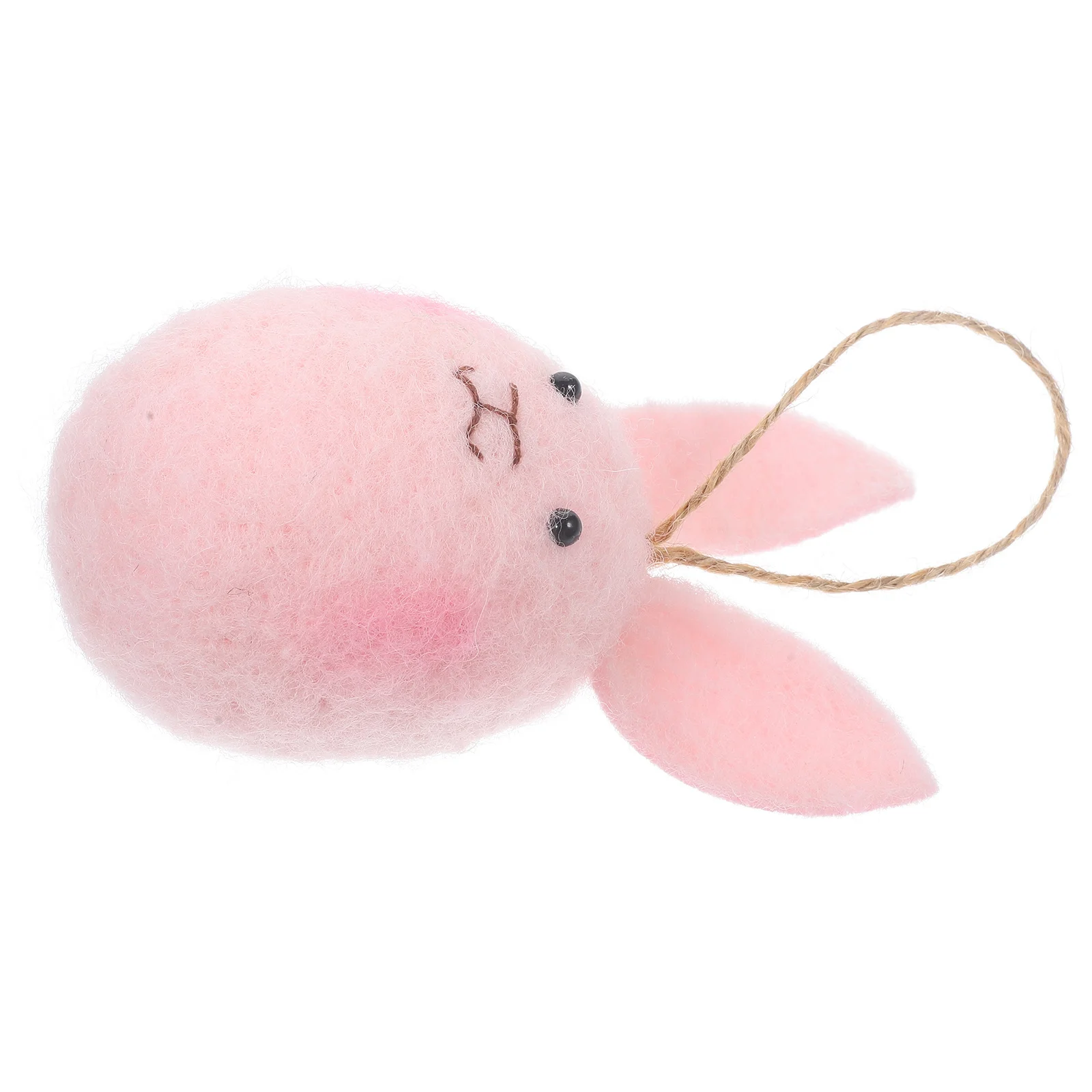 Home Decor Hanging Wool Felt Bunny Easter Ornament Lightweight Rustic Pendant Hanging Bunny Decoration for Easter Scene
Home Decor Hanging Wool Felt Bunny Easter Ornament Lightweight Rustic Pendant Hanging Bunny Decoration for Easter Scene