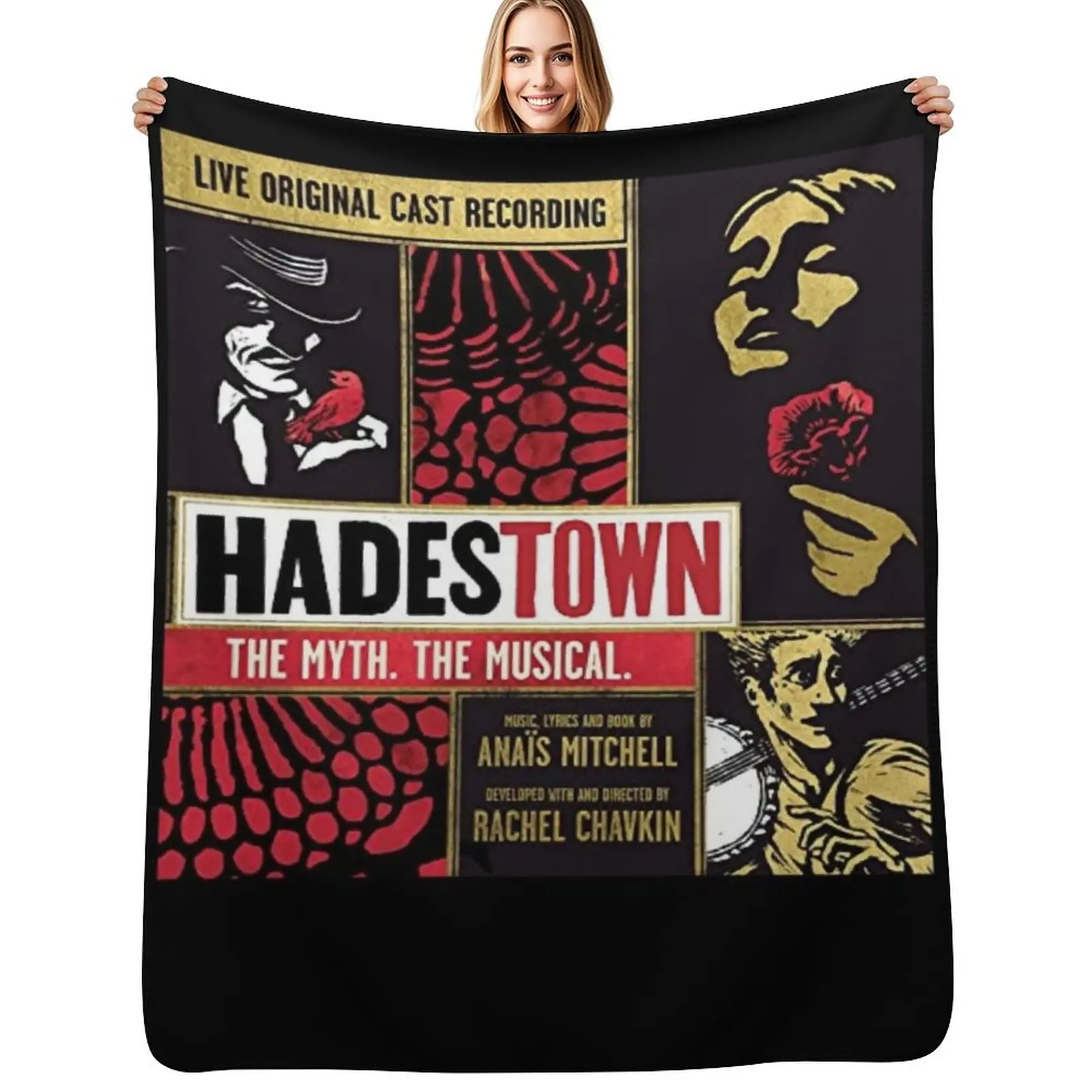 Hadestown - Hadestown flower - Hadestown The Musical Throw Blanket Multi Purpose Soft Warm Blanket for Home Travel
Hadestown - Hadestown flower - Hadestown The Musical Throw Blanket Multi Purpose Soft Warm Blanket for Home Travel