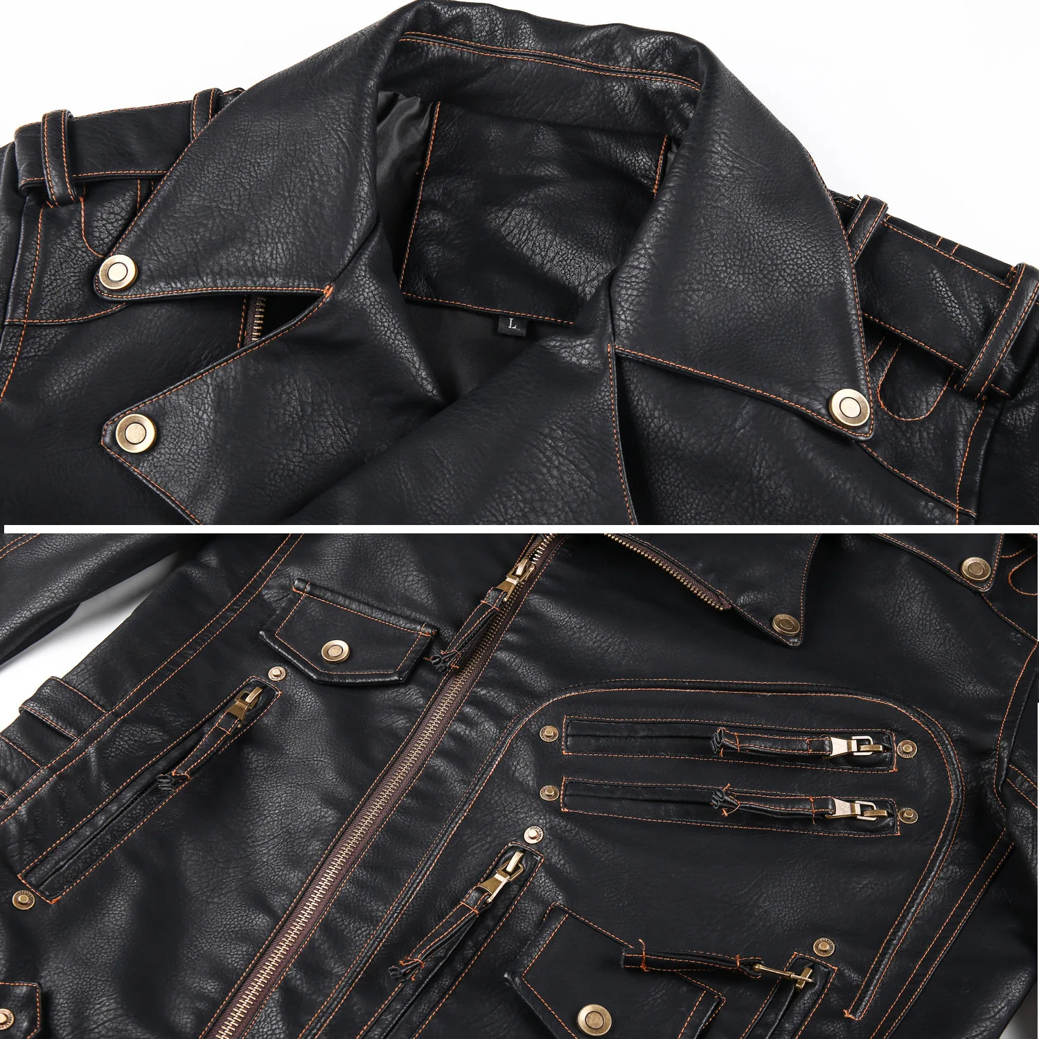Men Leather Jacket Street Men's Winter Motorcycle Style Brand Oversized Faux Leather Coat Comfort High Quality Leather Jacket
Men Leather Jacket Street Men's Winter Motorcycle Style Brand Oversized Faux Leather Coat Comfort High Quality Leather Jacket