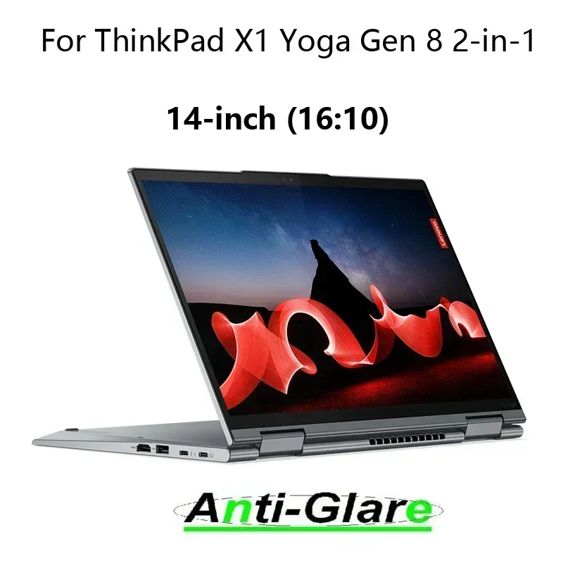 2X Ultra Clear/Anti-Glare/Anti Blue-Ray Screen Protector Guard for Lenovo ThinkPad X1 Yoga Gen 8 14" 2-in-1 Notebook PC 16:10
2X Ultra Clear/Anti-Glare/Anti Blue-Ray Screen Protector Guard for Lenovo ThinkPad X1 Yoga Gen 8 14" 2-in-1 Notebook PC 16:10