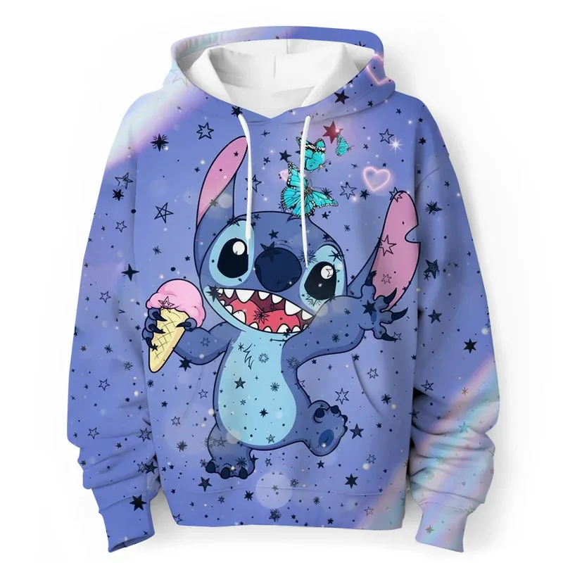 Disney Classic Anime Lilo & Stitch Autumn and Winter Hooded New Stitch Hoodies For Boys Girls Kids Hoodies Children Cotton Tops
Disney Classic Anime Lilo & Stitch Autumn and Winter Hooded New Stitch Hoodies For Boys Girls Kids Hoodies Children Cotton Tops