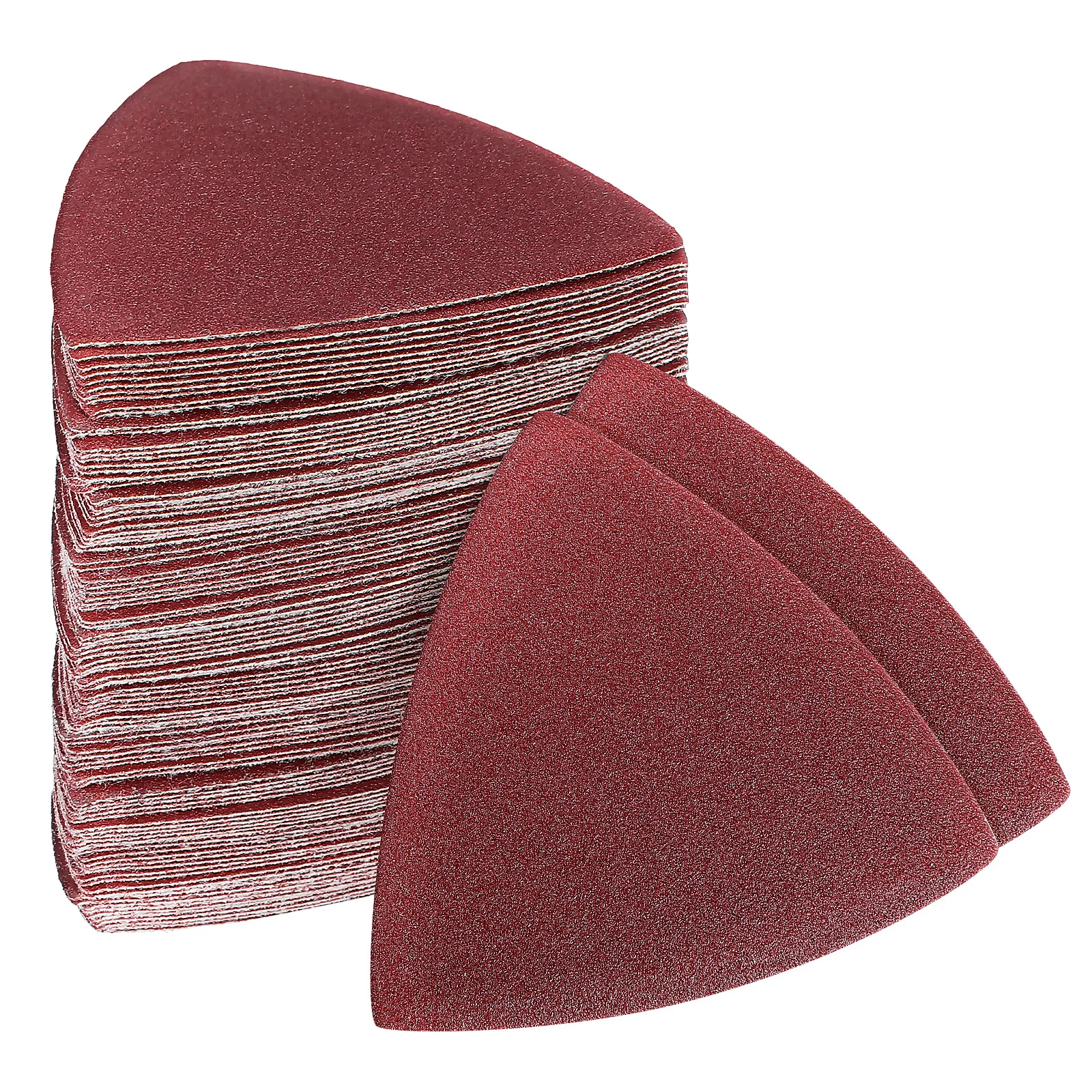 100 pcs Triangular Sanding Pads Efficient Corner Detail Sander Oscillating Tool Multi Use Sand Paper For Wood Metal Plastic
100 pcs Triangular Sanding Pads Efficient Corner Detail Sander Oscillating Tool Multi Use Sand Paper For Wood Metal Plastic