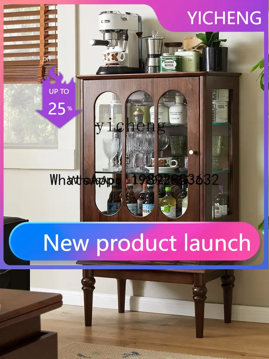LYY retro solid wood wine cabinet display cabinet wall rack living room home glass storage cabinet
LYY retro solid wood wine cabinet display cabinet wall rack living room home glass storage cabinet