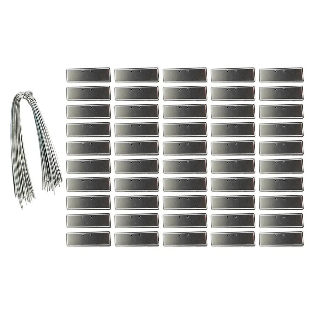 50pcs Horizontal Perforated Plant Aluminum Labels Flower Botanical Garden Sign High-selling Tool Accessories
50pcs Horizontal Perforated Plant Aluminum Labels Flower Botanical Garden Sign High-selling Tool Accessories