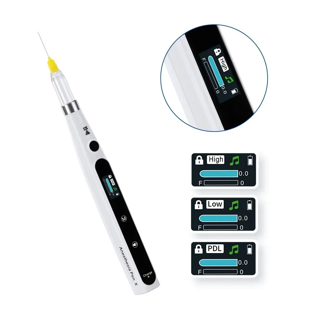 Беспроводной шприц для стоматологической анестезии, портативная система локальной анестезии с сенсорным ЖК-экраном, перезаряжаемый с функцией всасывания
Беспроводной шприц для стоматологической анестезии, портативная система локальной анестезии с сенсорным ЖК-экраном, перезаряжаемый с функцией всасывания