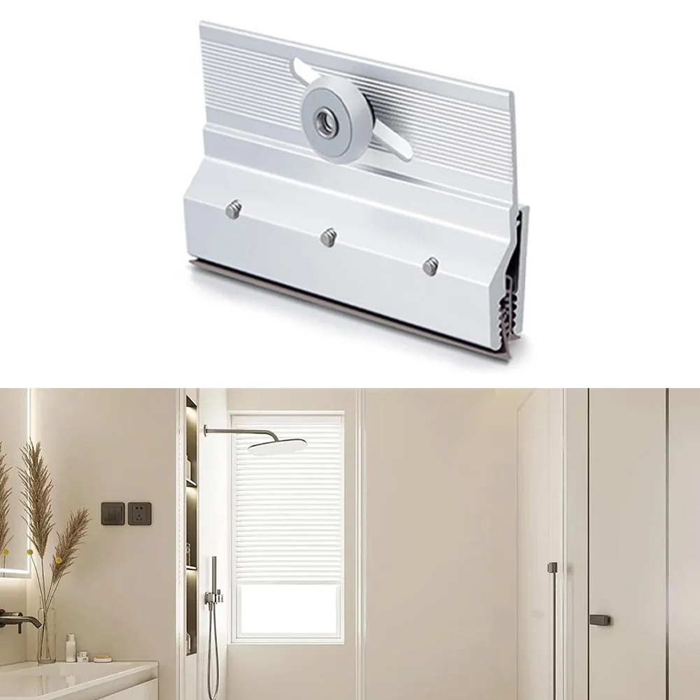 Shower Door Roller Assembly Frameless Chrome Aluminum Bracket Smooth Operation Fits Glass Panels Up To 14 Inch
Shower Door Roller Assembly Frameless Chrome Aluminum Bracket Smooth Operation Fits Glass Panels Up To 14 Inch
