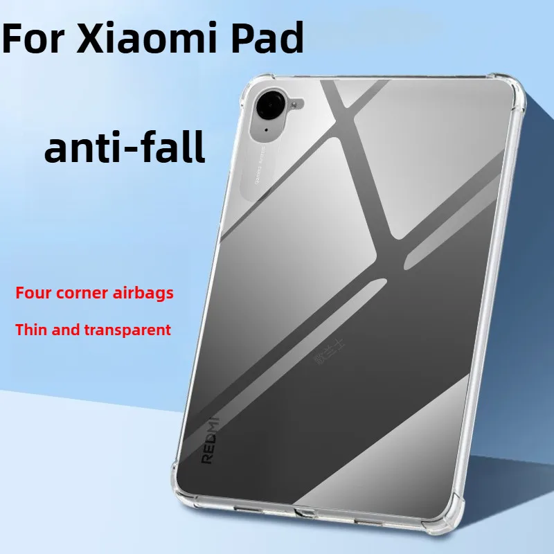 For Xiaomi Pad Mini 8.8 2025 Redmi Pad 2 Pad2 Pro 5G 12.1"K Pad 8.8 inch SE 11" 8.7 Transparent Soft TPU Protection Shockproof
For Xiaomi Pad Mini 8.8 2025 Redmi Pad 2 Pad2 Pro 5G 12.1"K Pad 8.8 inch SE 11" 8.7 Transparent Soft TPU Protection Shockproof