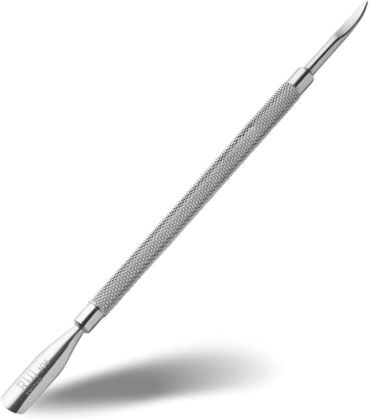 Pro Cuticle Pusher with 2 Ends - Stainless Steel Manicure Tool - Style 106
Pro Cuticle Pusher with 2 Ends - Stainless Steel Manicure Tool - Style 106