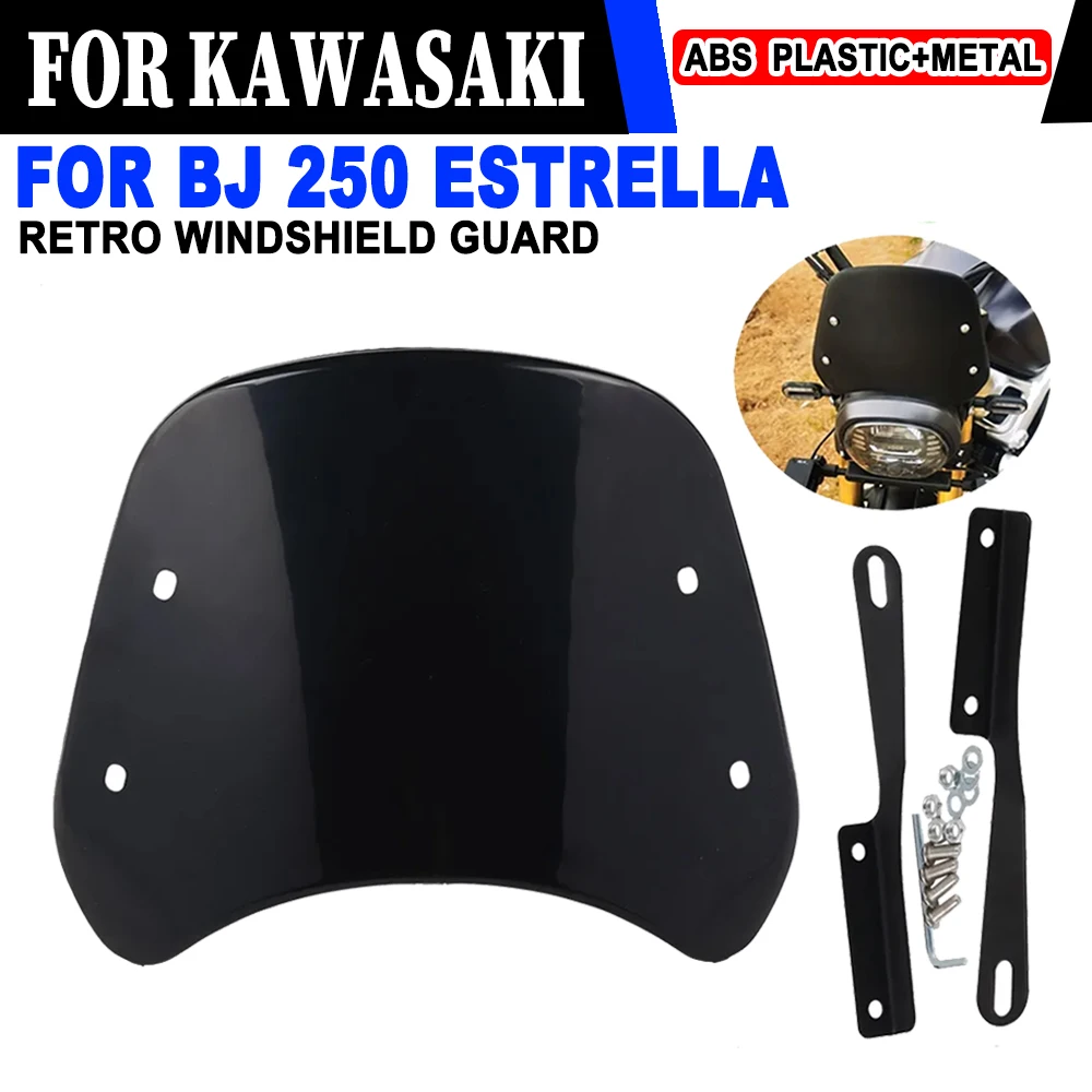 For Kawasaki BJ 250 Estrella ER-5 Twister ZR250 Balius Accessories Windshield Wind Deflector Windscreen Fairing Guard Dust Cover
For Kawasaki BJ 250 Estrella ER-5 Twister ZR250 Balius Accessories Windshield Wind Deflector Windscreen Fairing Guard Dust Cover