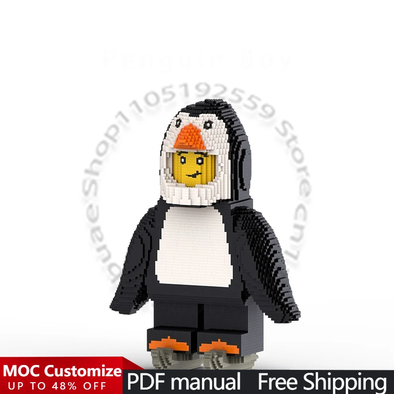 7517 деталей, конструктор MOC «Пингвинёнок», модульный, настраиваемый, креативный дизайн, развивающая обучающая игрушка, подарок на праздник, сделай сам
7517 деталей, конструктор MOC «Пингвинёнок», модульный, настраиваемый, креативный дизайн, развивающая обучающая игрушка, подарок на праздник, сделай сам