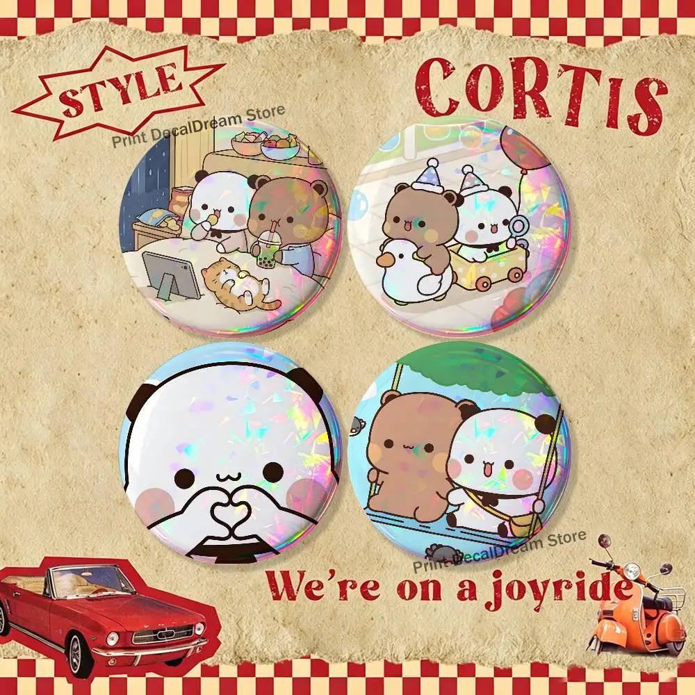 Cute Bubu Dudu Love Brooches for Backpack Accessories 32mm Round Enamel Pins 4-piece set Cartoon Anime Badge
Cute Bubu Dudu Love Brooches for Backpack Accessories 32mm Round Enamel Pins 4-piece set Cartoon Anime Badge
