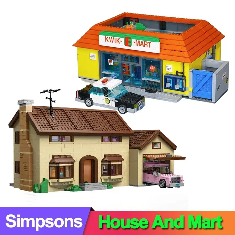 Совместимый дом 71006 71016 и дисплей Kwik MOC E Mart, строительные блоки, кирпичи 16004 16005, детские развивающие игрушки, подарок
Совместимый дом 71006 71016 и дисплей Kwik MOC E Mart, строительные блоки, кирпичи 16004 16005, детские развивающие игрушки, подарок