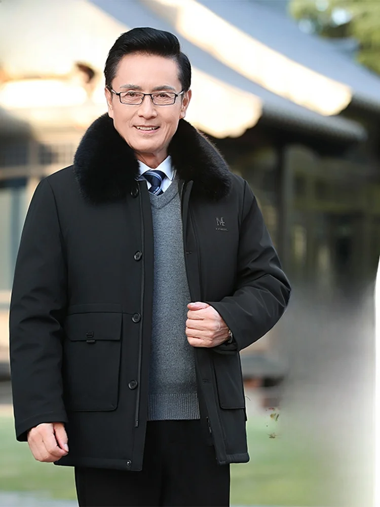 Утепленное пальто Woodpeer Dad с флисовой подкладкой и съемным внутренним жилетом, теплая верхняя одежда для мужчин среднего и старшего возраста, осень-зима
Утепленное пальто Woodpeer Dad с флисовой подкладкой и съемным внутренним жилетом, теплая верхняя одежда для мужчин среднего и старшего возраста, осень-зима