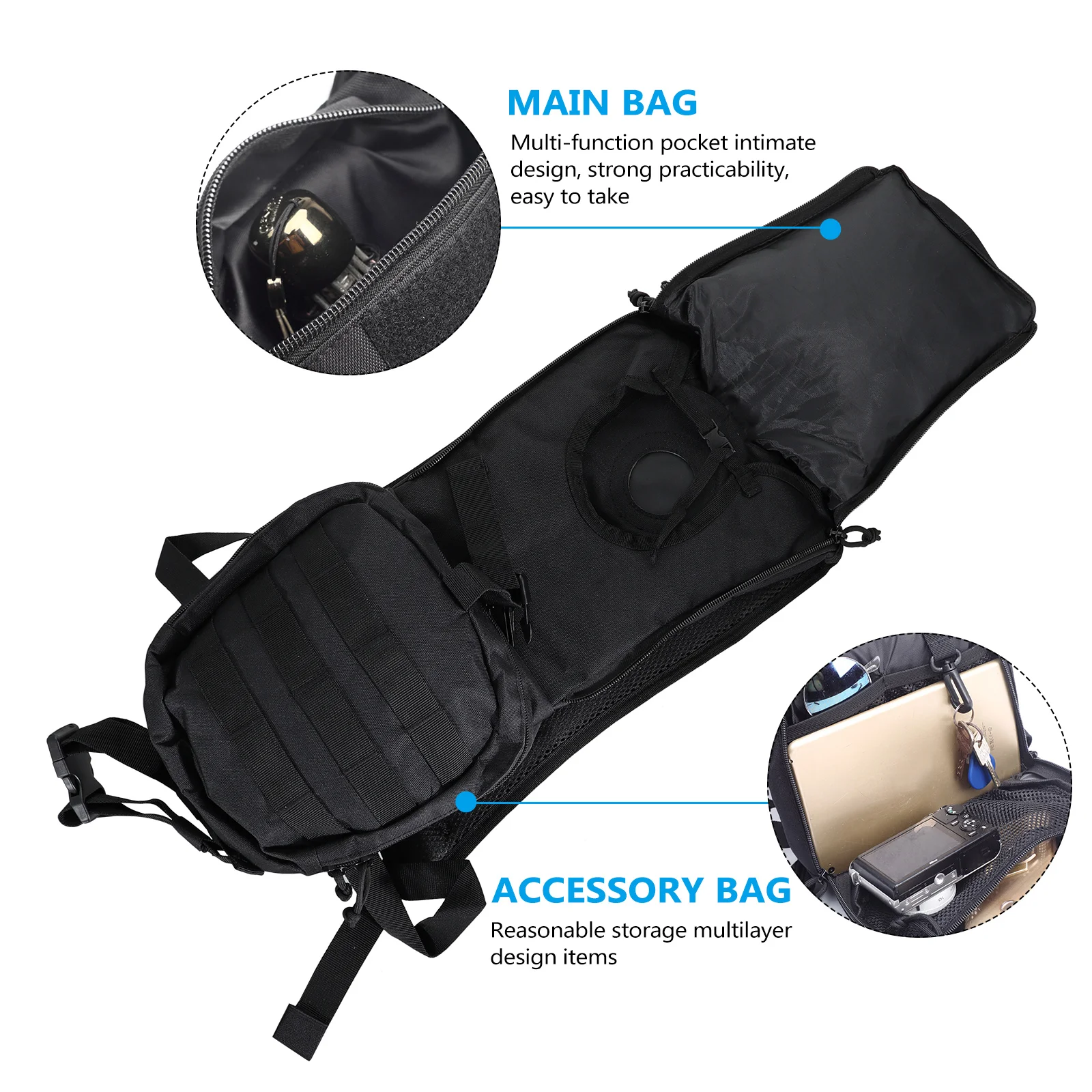 Oxford Hydration Backpack Outdoor Water Bag Leakproof Running Cycling Light Comfortable Soft Shoulder Strap Easy 
Oxford Hydration Backpack Outdoor Water Bag Leakproof Running Cycling Light Comfortable Soft Shoulder Strap Easy