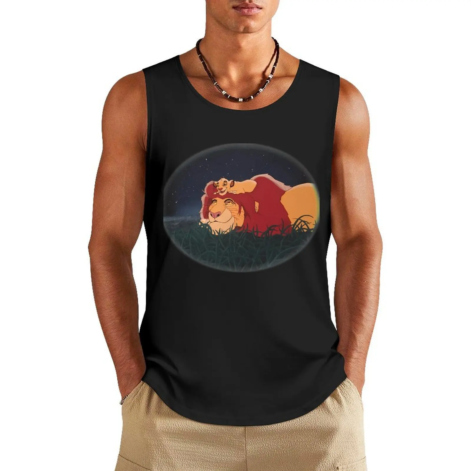 The Lion Cartoon - The Lion Children Movies Tank Top Men's sleeveless t-shirt vests for men cool things
The Lion Cartoon - The Lion Children Movies Tank Top Men's sleeveless t-shirt vests for men cool things