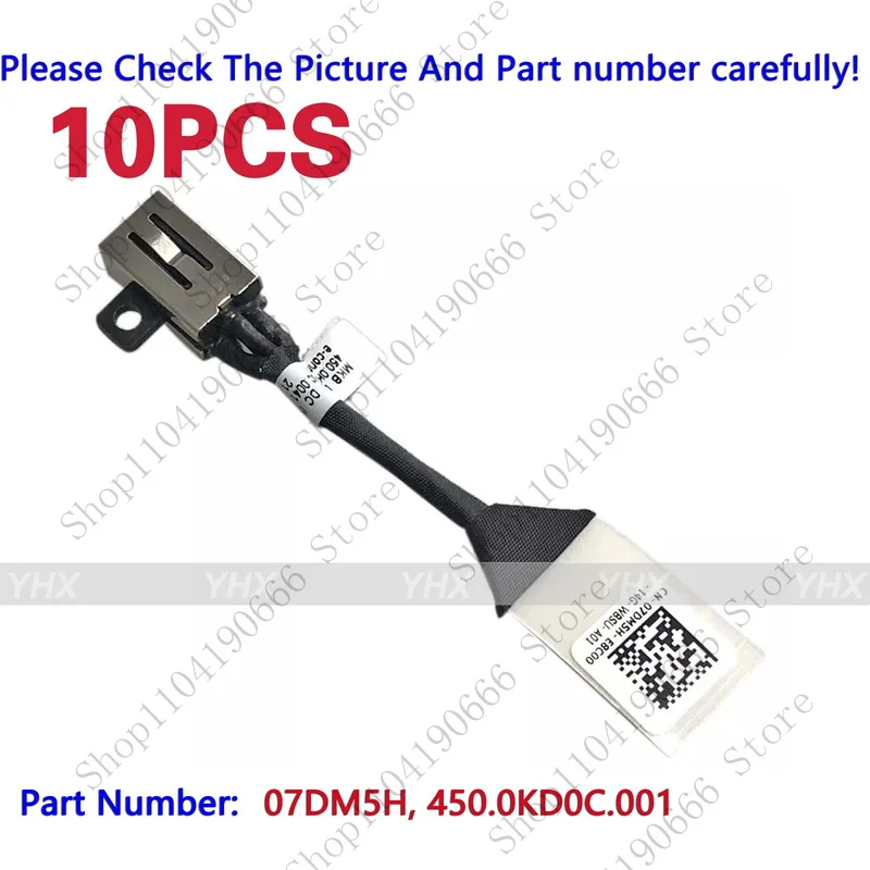 10 шт. новый кабель постоянного тока для Dell Latitude 3410 3510 E3410 E3510 7DM5H, компоненты для ноутбука
10 шт. новый кабель постоянного тока для Dell Latitude 3410 3510 E3410 E3510 7DM5H, компоненты для ноутбука