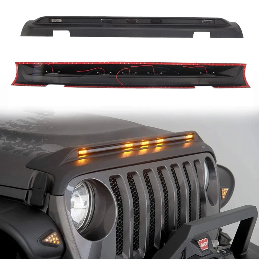 Передний песчаный блок с янтарным фотоэлементом для Jeep Wrangler JL 2018-2020, защитный капот, тропический бронированный камень, светозащитный кожух
Передний песчаный блок с янтарным фотоэлементом для Jeep Wrangler JL 2018-2020, защитный капот, тропический бронированный камень, светозащитный кожух
