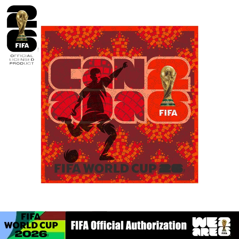 Hot Sale 2026 FIFA World Cup Poster Canada Host Country Football Jigsaw Puzzle 11*11in High Quality Wooden Puzzle Gift for Adult
Hot Sale 2026 FIFA World Cup Poster Canada Host Country Football Jigsaw Puzzle 11*11in High Quality Wooden Puzzle Gift for Adult