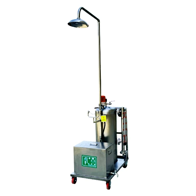 DEWASH China Stainless Steel New Alarm Function Portable Eye Wash Shower With Water Tank(80L)
DEWASH China Stainless Steel New Alarm Function Portable Eye Wash Shower With Water Tank(80L)